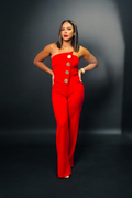 Red Siren Jumpsuit image 0