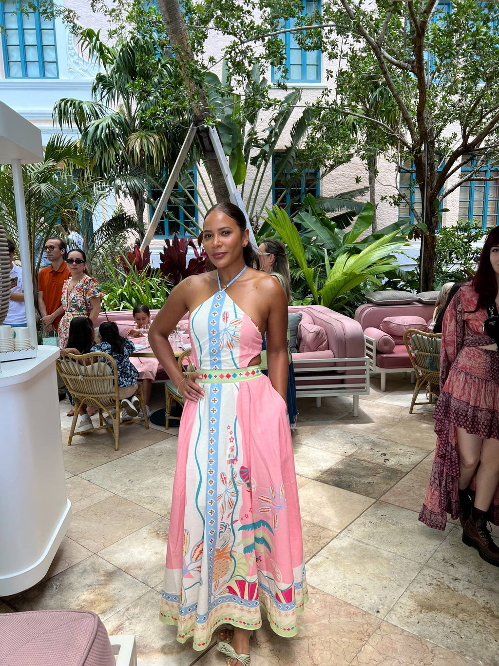 Tulum Dream Halter Dress image 0