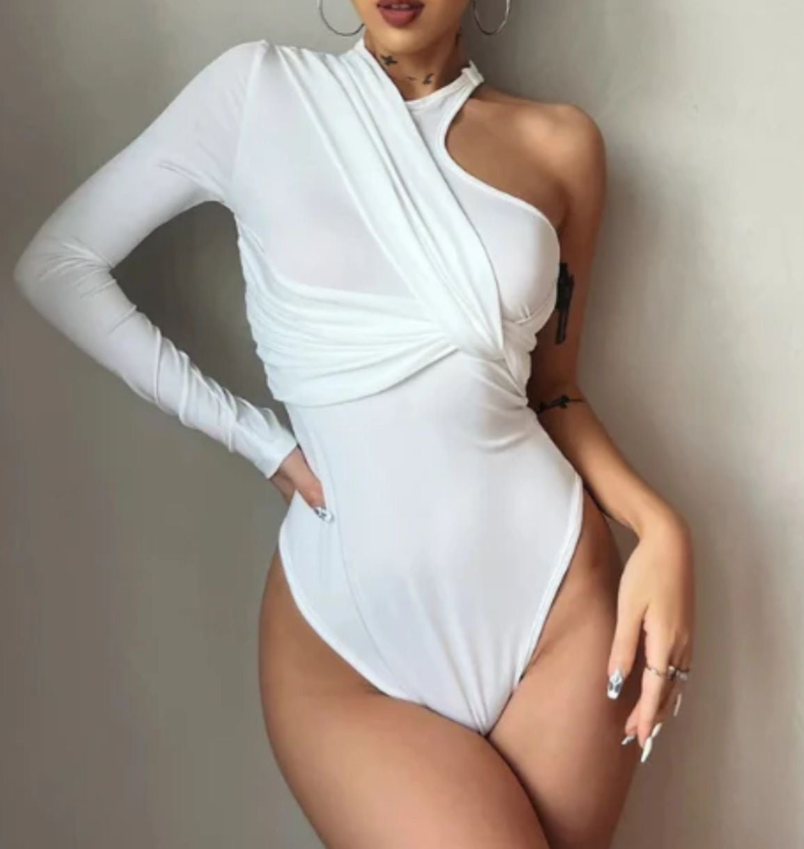 One Shoulder Bodysuit