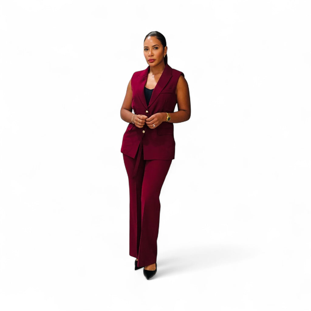 Boss Lady Burgundy Set