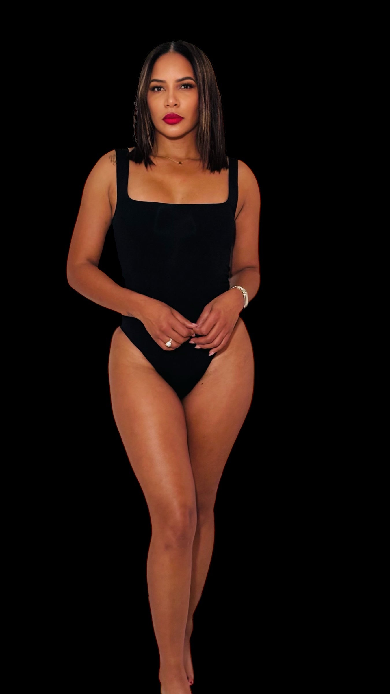 Classic Black Bodysuit image 3