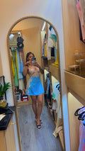 Bluebell Lace Satin Chemise