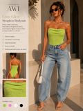 Eunina adia barrel jeans