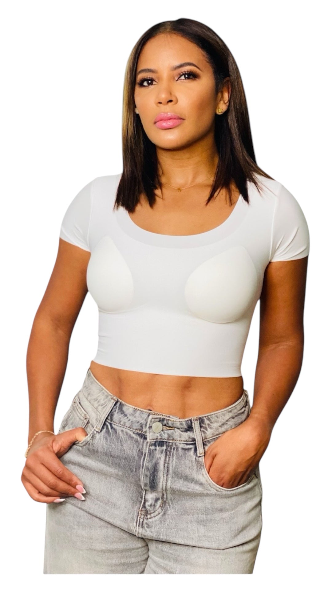 Noir Top - White, L image