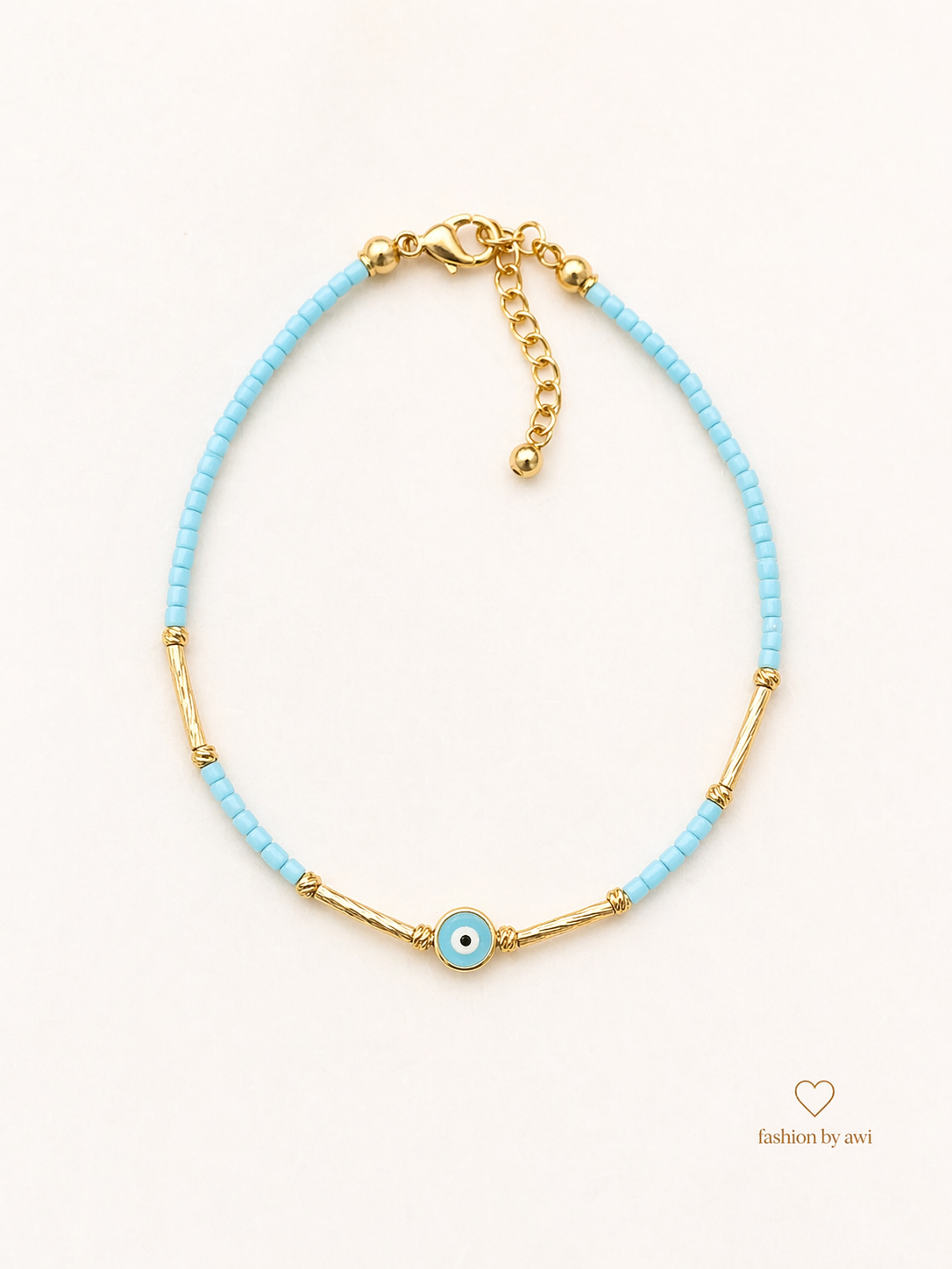 Turquoise Charm Bracelet Set