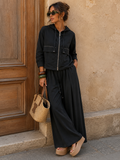 City Luxe Lounge Set – Black