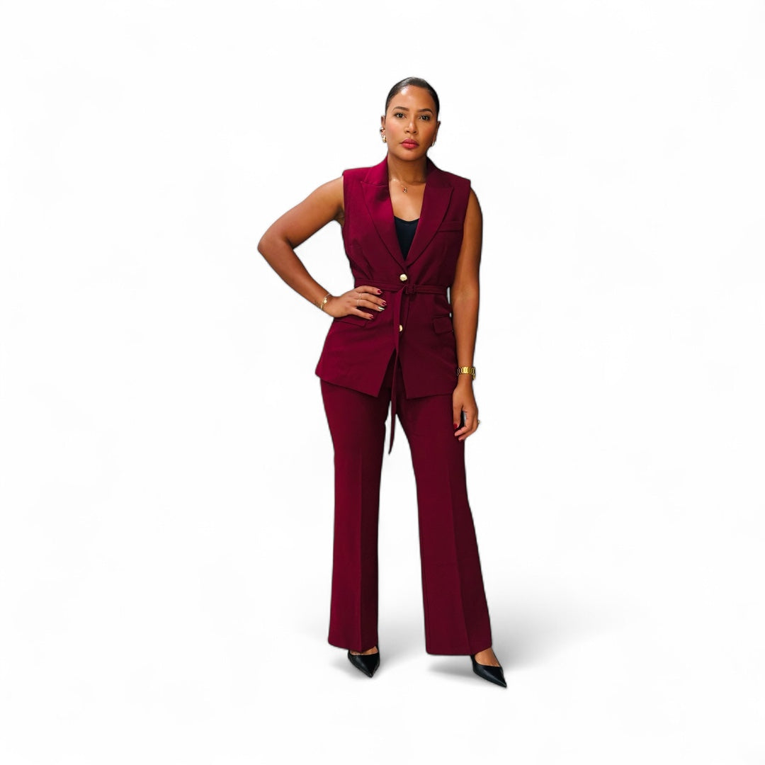 Boss Lady Burgundy Set