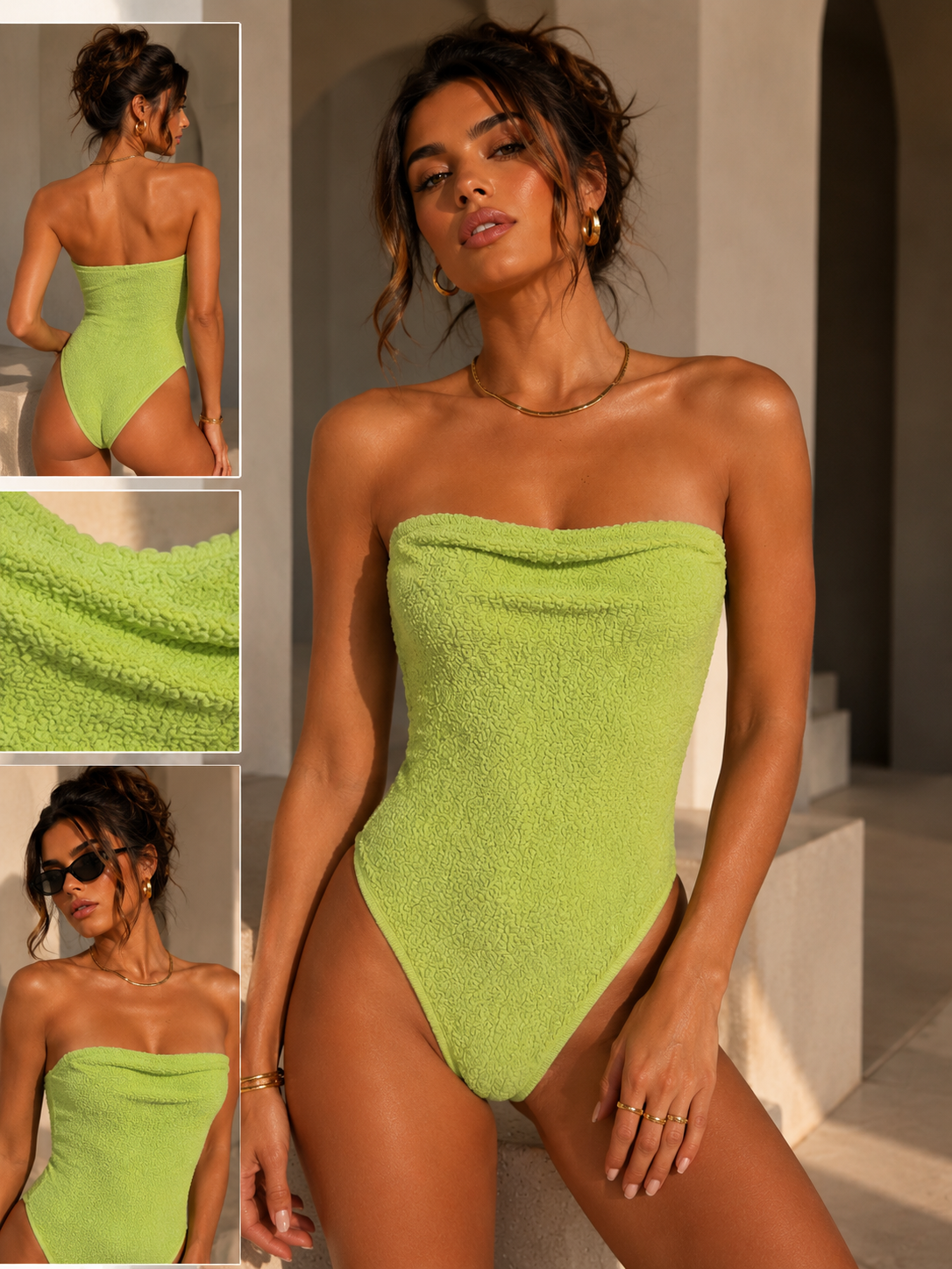 Glow Strapless Bodysuit