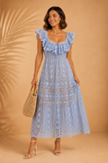 Bluebell Lace Maxi Dress