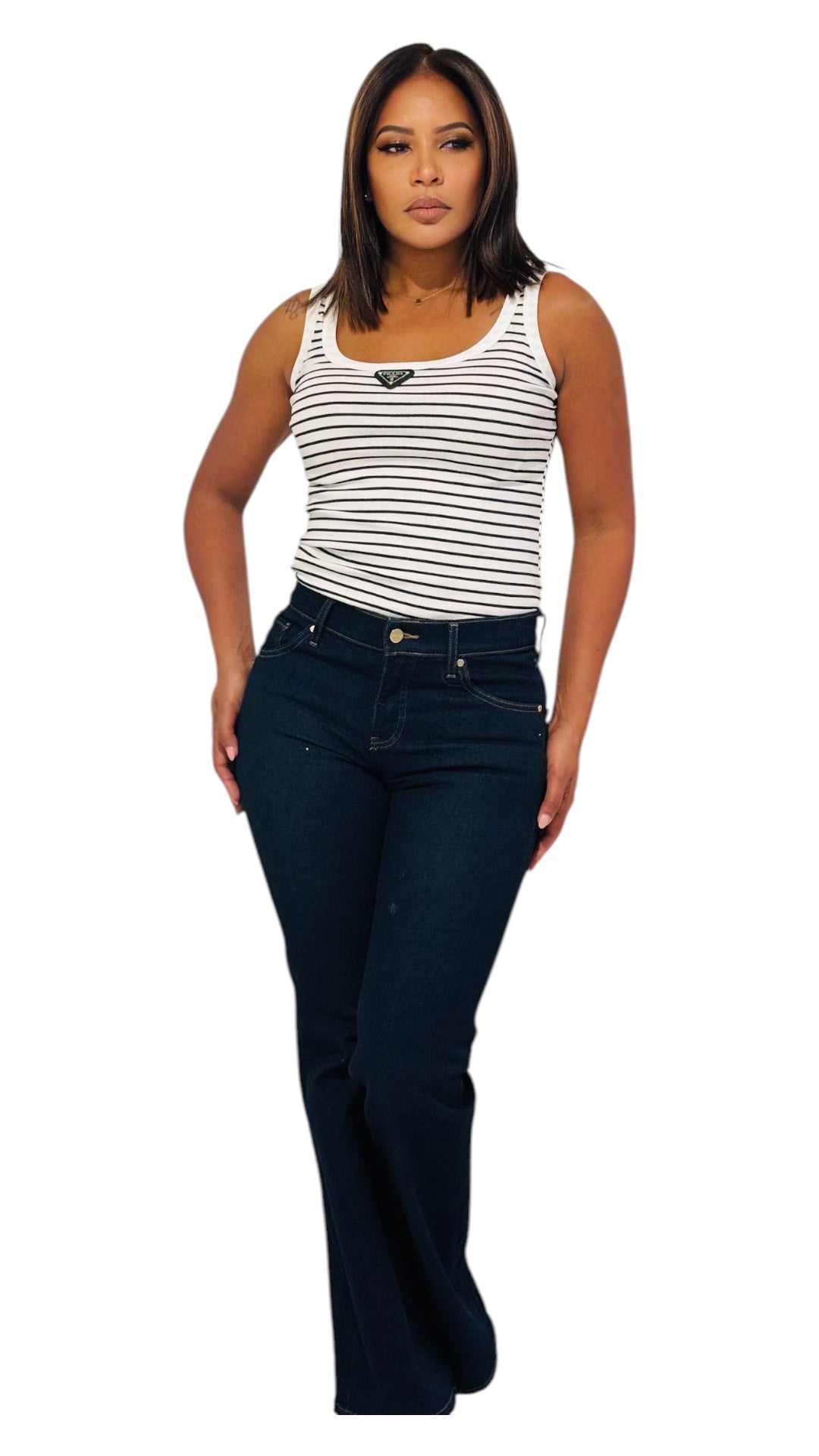 Sailor Chic Striped Tank image 3