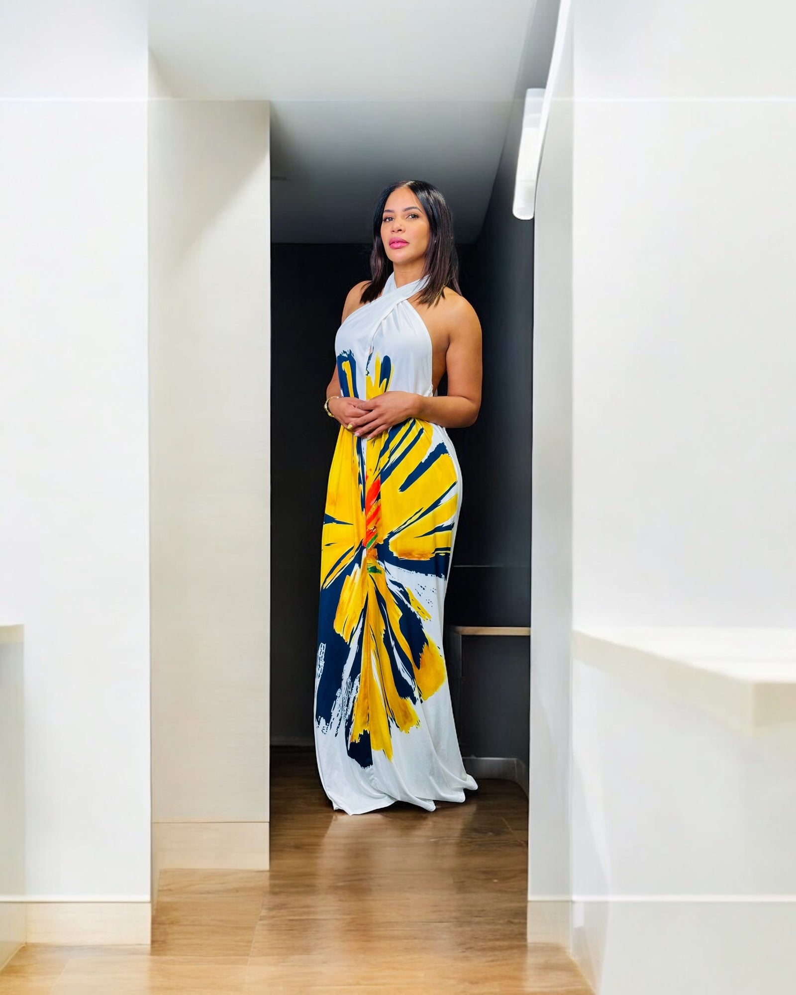 Sunburst Maxi Dress image 1