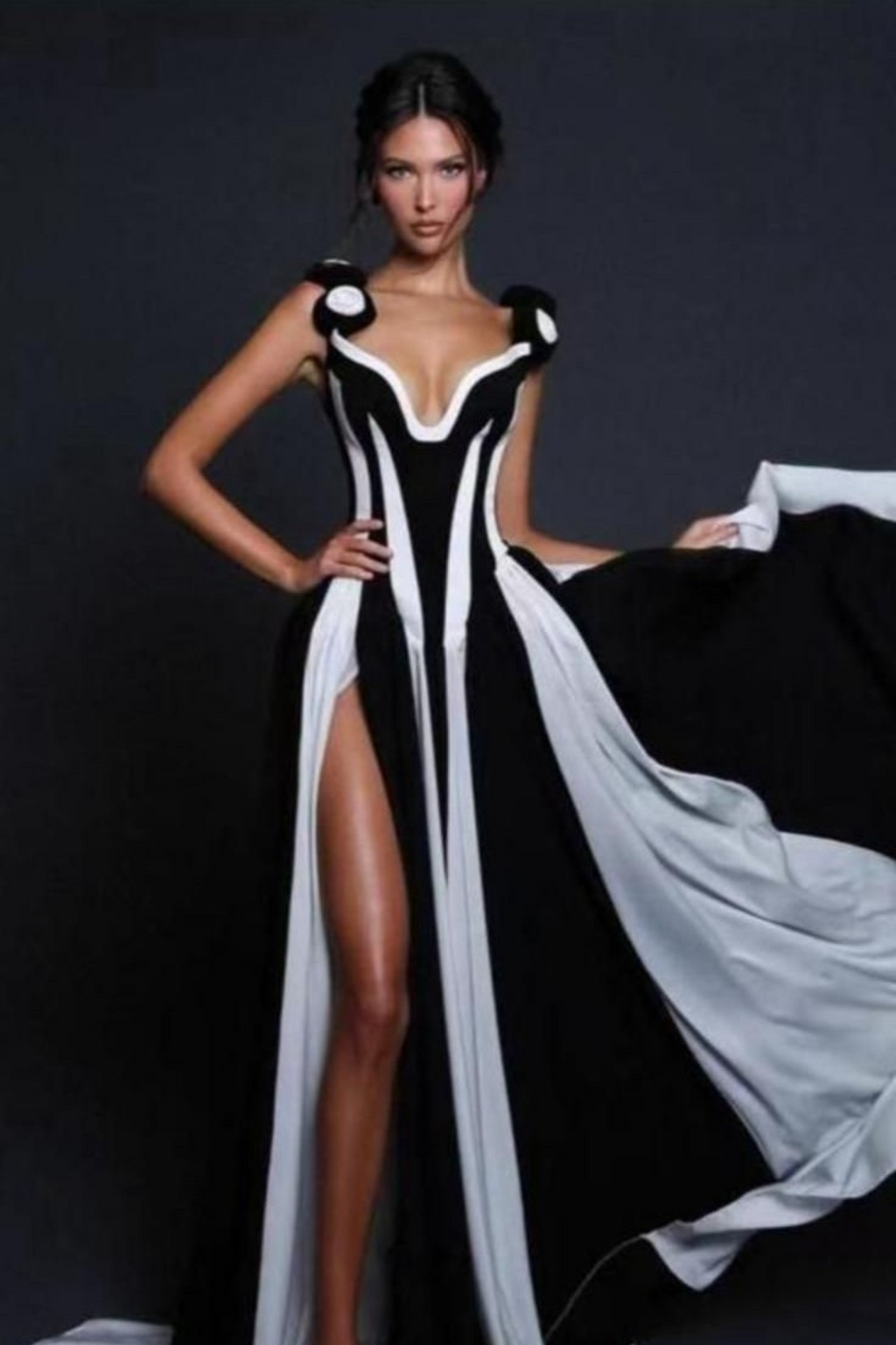 Midnight Royalty Gown - S image