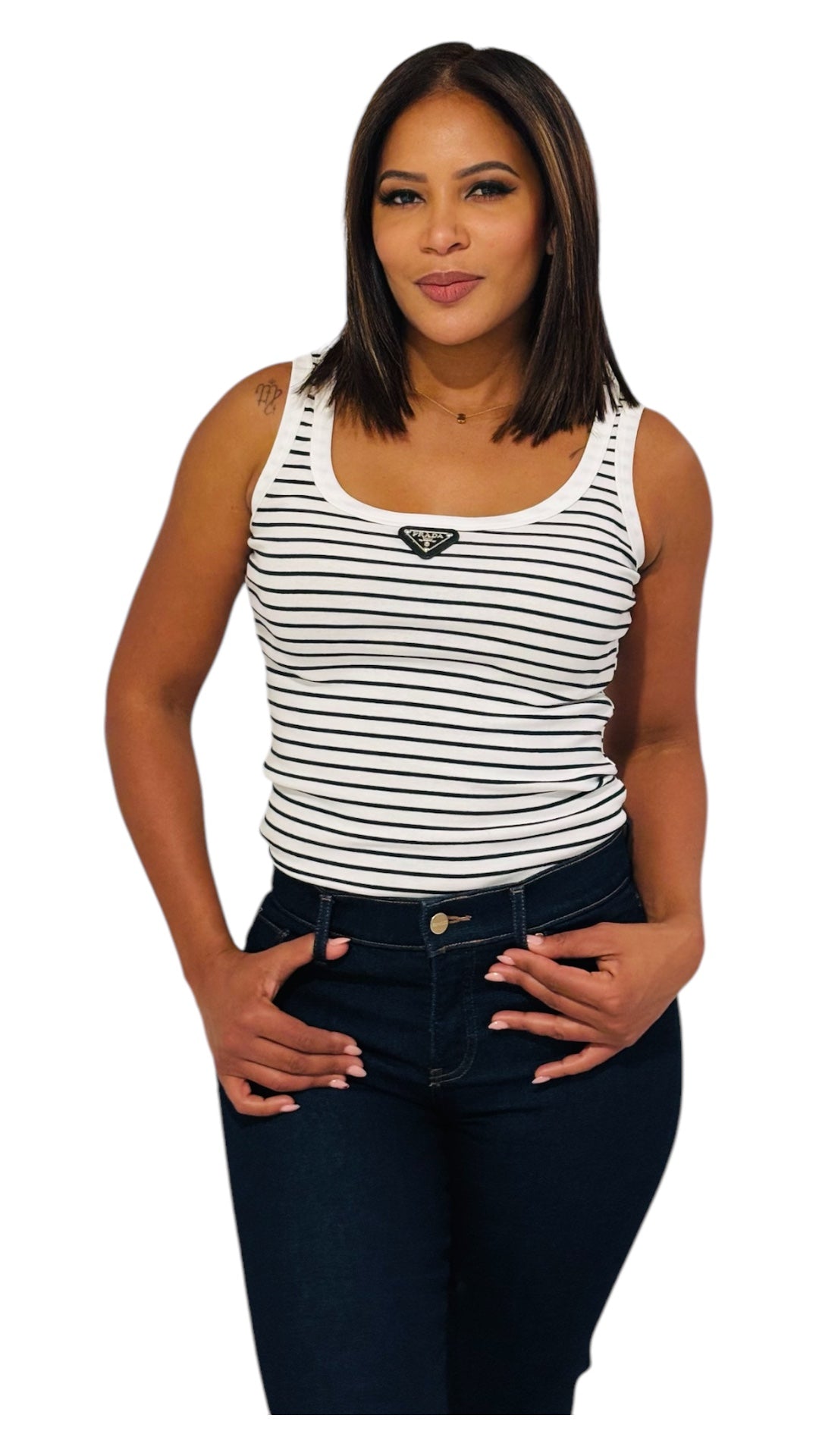 Sailor Chic Striped Tank image 5