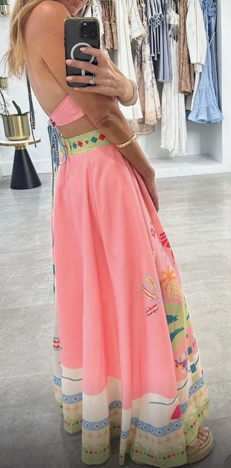 Tulum Dream Halter Dress image 2