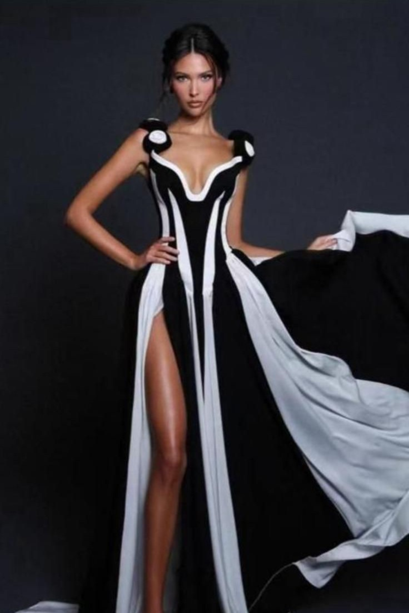 Midnight Royalty Gown - L image