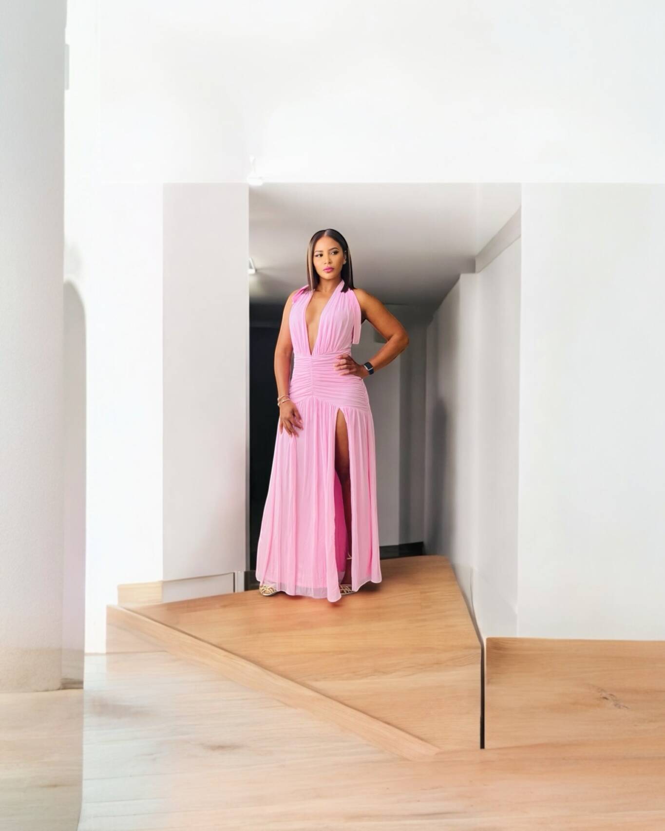Pink Allure Gown - Image 3