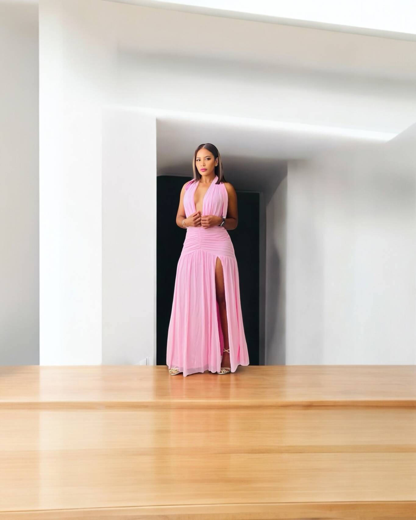 Pink Allure Gown - Image 2