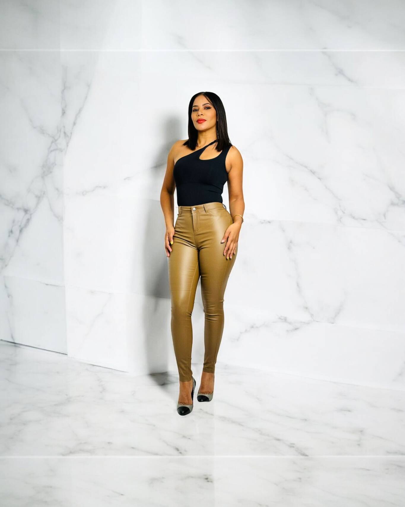 Sculpted Shine Pants - Image 5